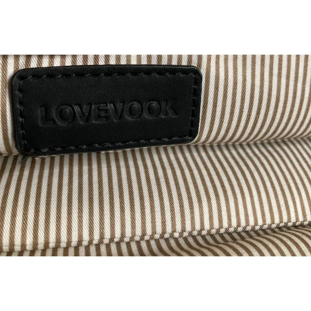 Lovevook Laptop Backpack Travel‎ Black White USB Attachment 15